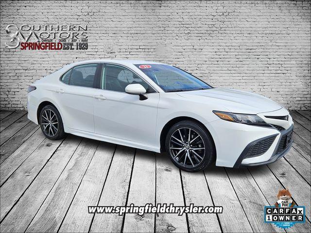 used 2021 Toyota Camry car, priced at $24,421