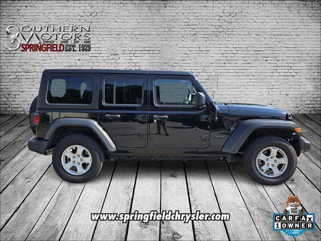 used 2023 Jeep Wrangler car, priced at $32,384