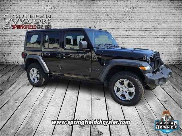 used 2023 Jeep Wrangler car, priced at $32,384