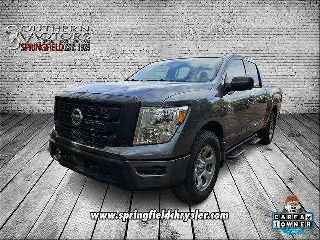 used 2022 Nissan Titan car, priced at $28,998