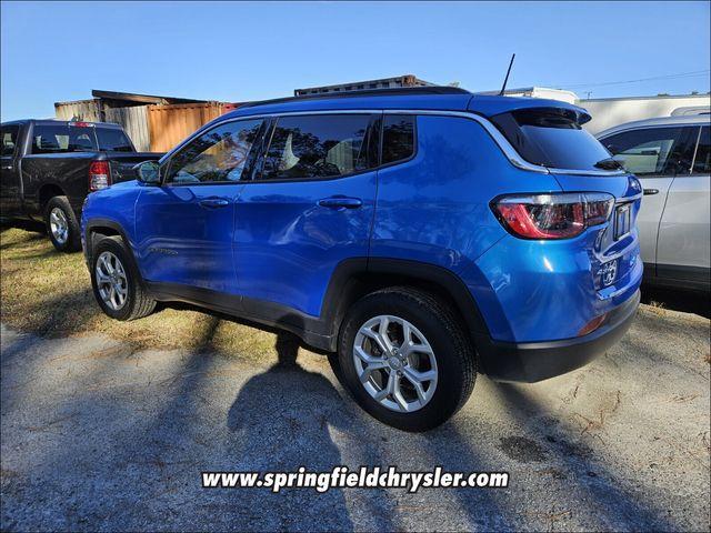 used 2024 Jeep Compass car, priced at $24,280