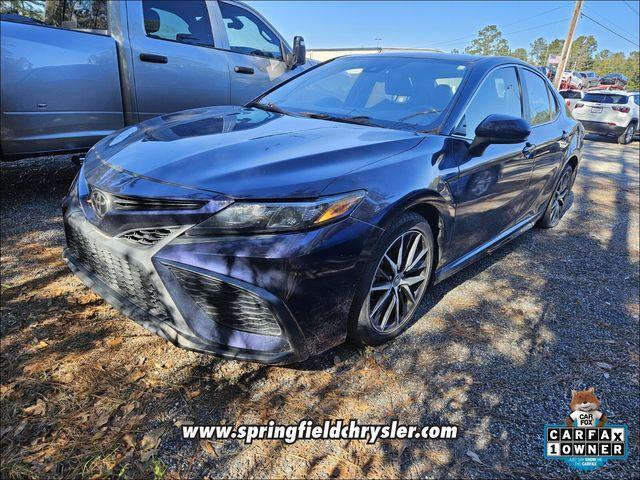 used 2021 Toyota Camry car, priced at $21,034