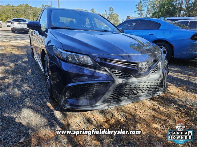 used 2021 Toyota Camry car, priced at $21,034