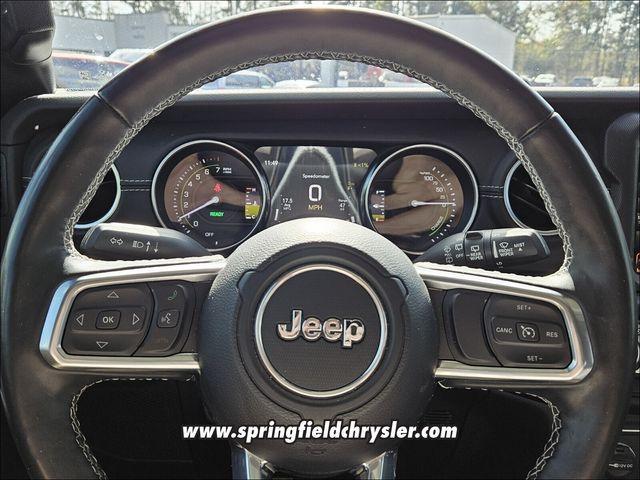 used 2022 Jeep Wrangler Unlimited 4xe car, priced at $37,497