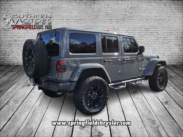 used 2022 Jeep Wrangler Unlimited 4xe car, priced at $37,497