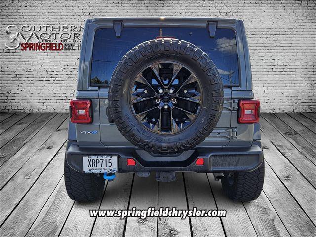 used 2022 Jeep Wrangler Unlimited 4xe car, priced at $37,497