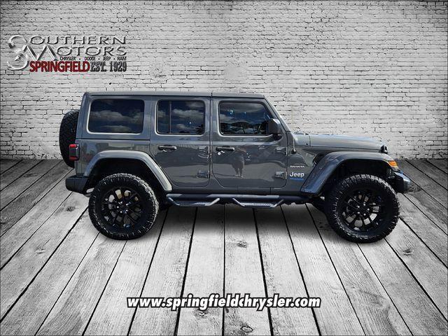 used 2022 Jeep Wrangler Unlimited 4xe car, priced at $37,497