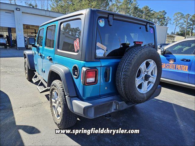 used 2020 Jeep Wrangler Unlimited car, priced at $29,714