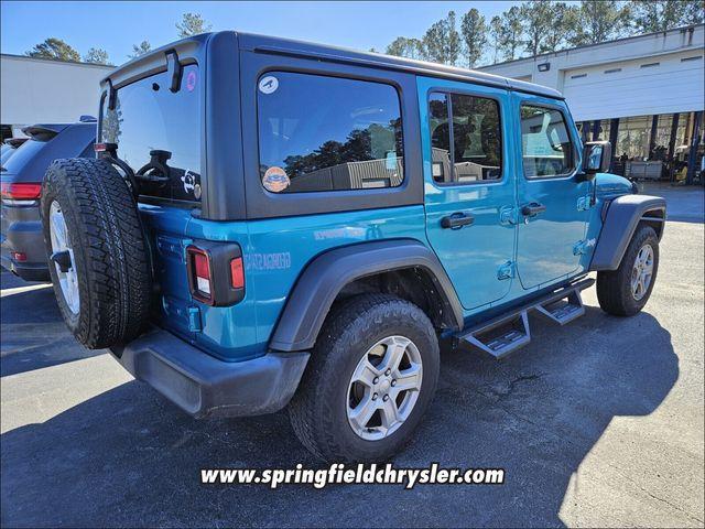 used 2020 Jeep Wrangler Unlimited car, priced at $29,714