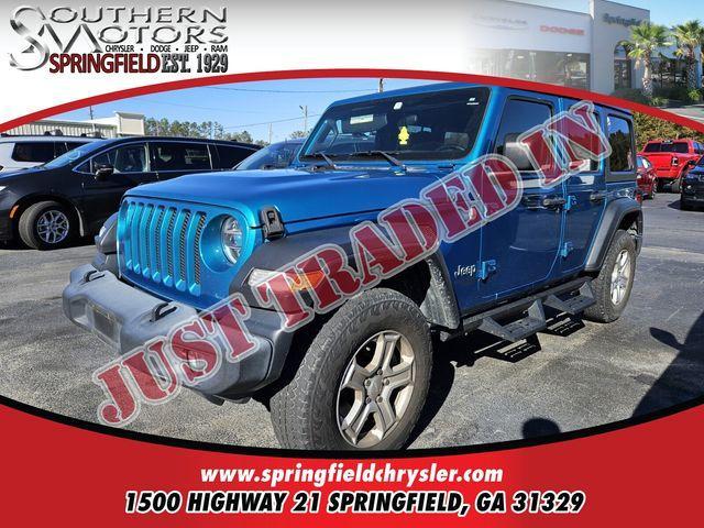 used 2020 Jeep Wrangler Unlimited car, priced at $29,714