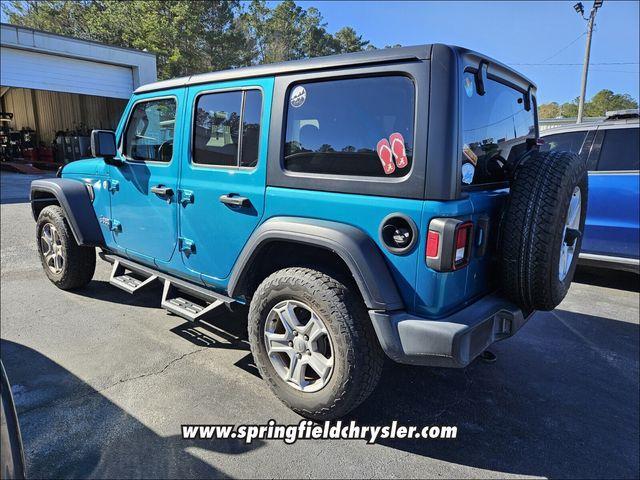 used 2020 Jeep Wrangler Unlimited car, priced at $29,714