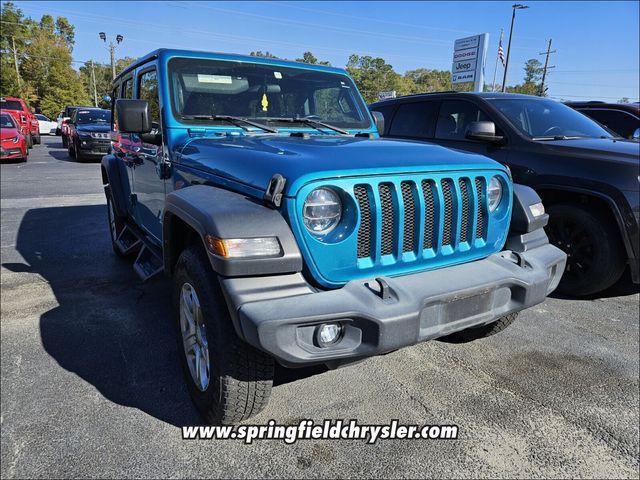 used 2020 Jeep Wrangler Unlimited car, priced at $29,714