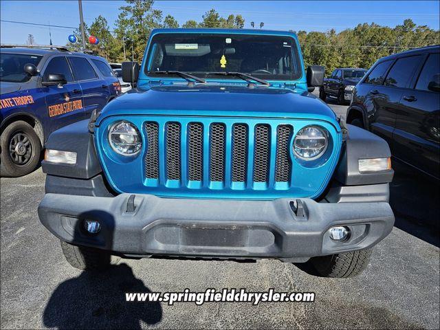 used 2020 Jeep Wrangler Unlimited car, priced at $29,714