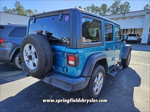 used 2020 Jeep Wrangler Unlimited car, priced at $29,714