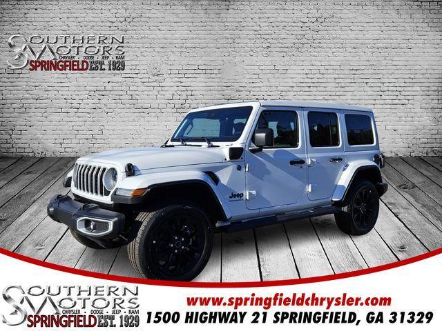 new 2025 Jeep Wrangler 4xe car