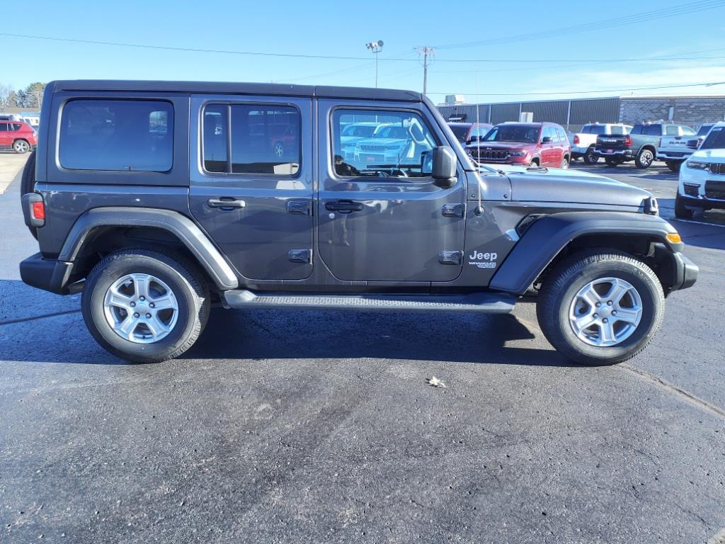used 2020 Jeep Wrangler Unlimited car, priced at $23,500