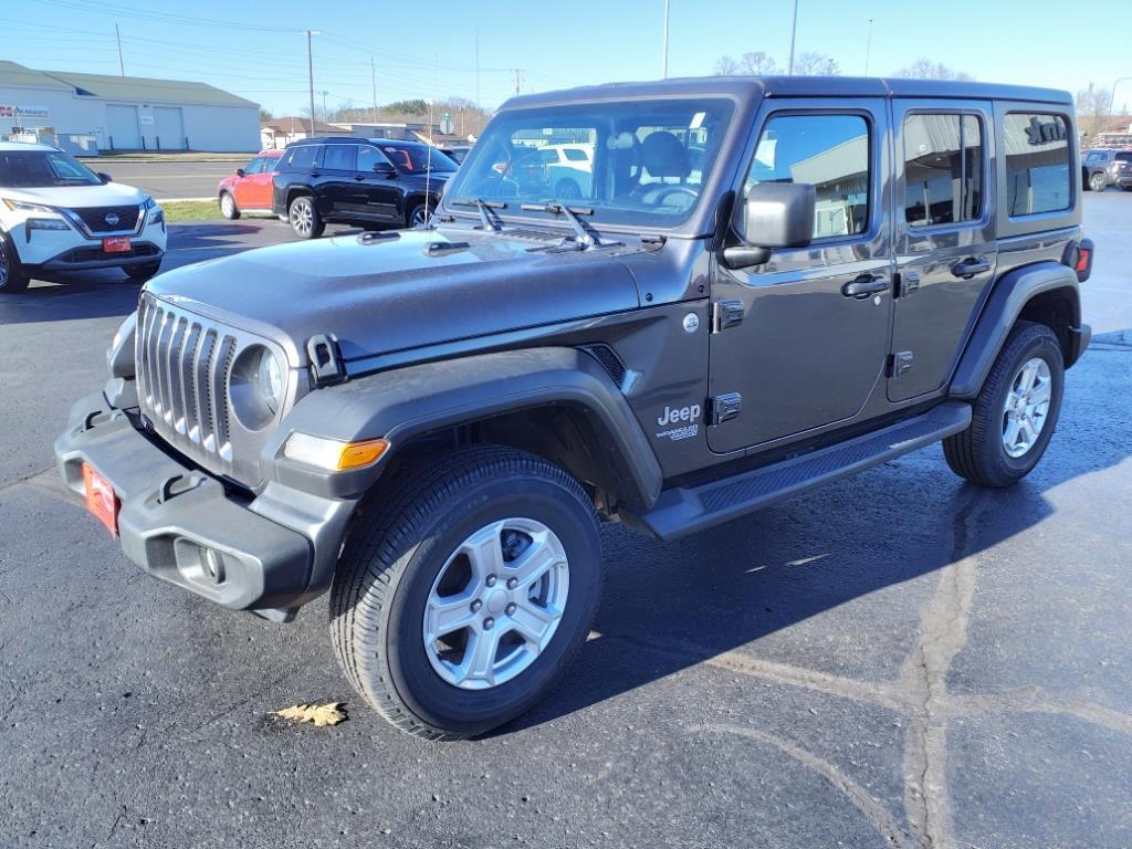 used 2020 Jeep Wrangler Unlimited car, priced at $23,500