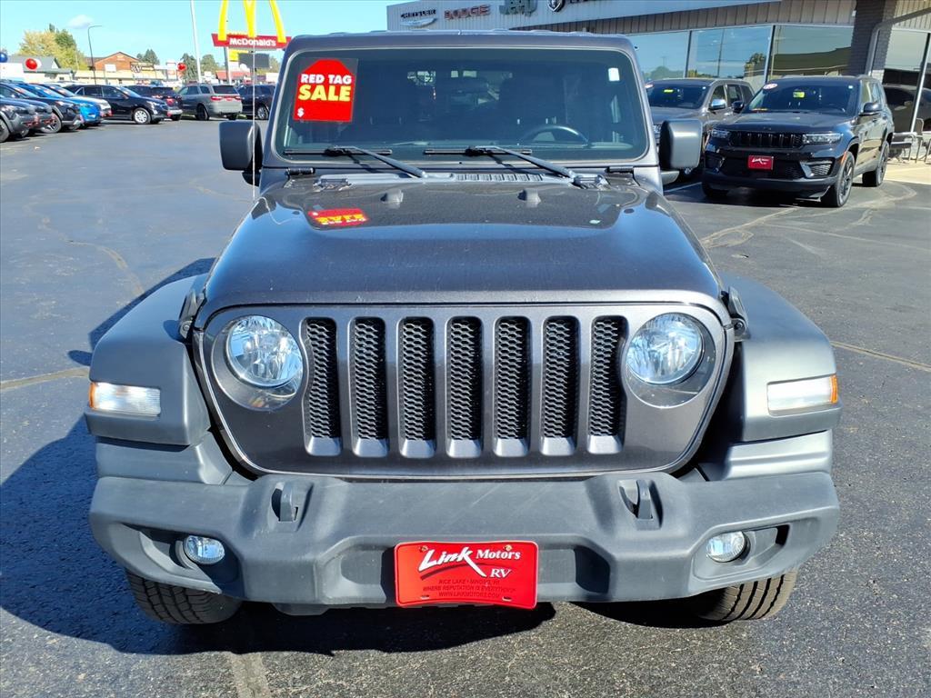 used 2020 Jeep Wrangler Unlimited car, priced at $23,500