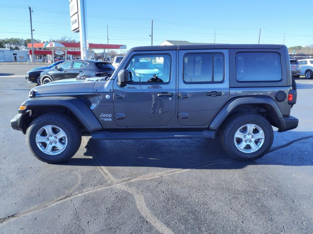 used 2020 Jeep Wrangler Unlimited car, priced at $23,500