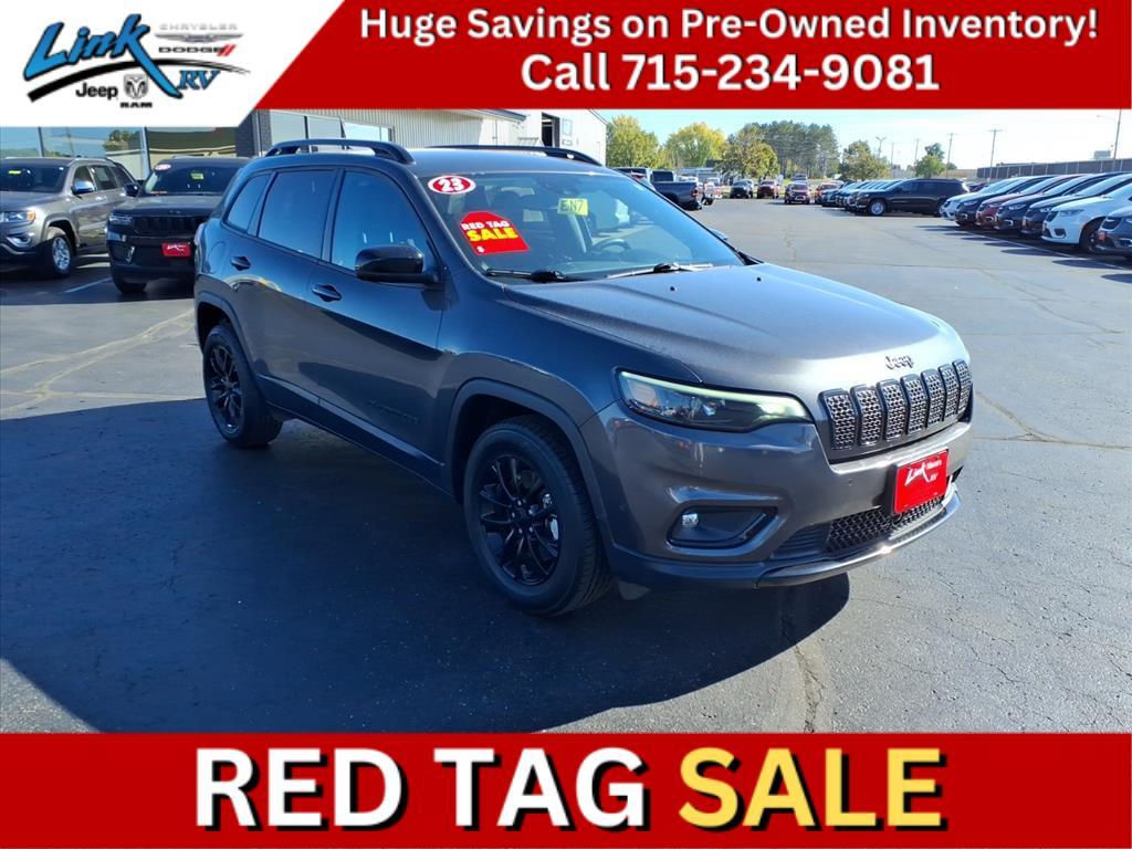 used 2023 Jeep Cherokee car, priced at $23,700