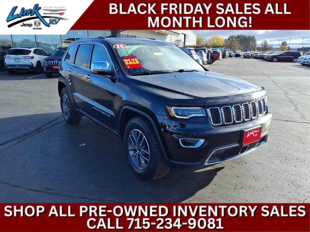 used 2020 Jeep Grand Cherokee car, priced at $25,500