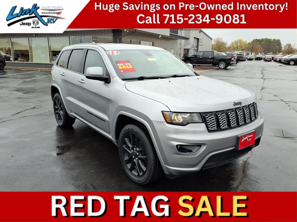 used 2018 Jeep Grand Cherokee car, priced at $18,958