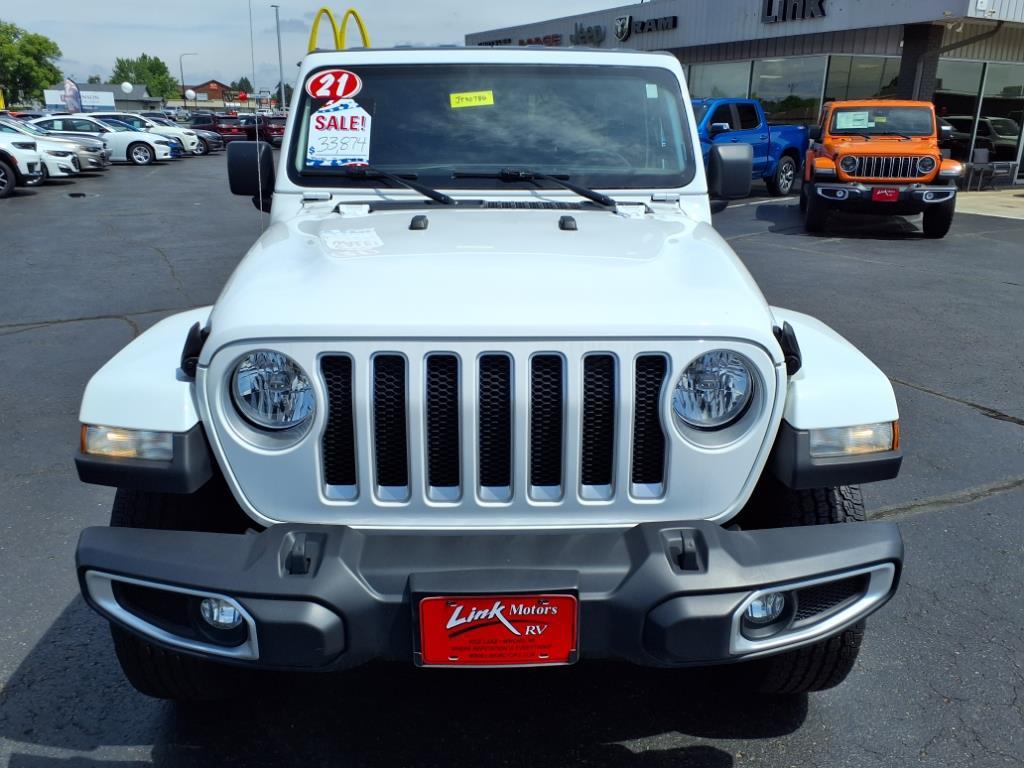 used 2021 Jeep Wrangler Unlimited car, priced at $32,889