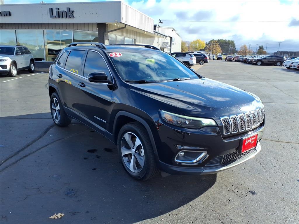 used 2022 Jeep Cherokee car, priced at $25,500