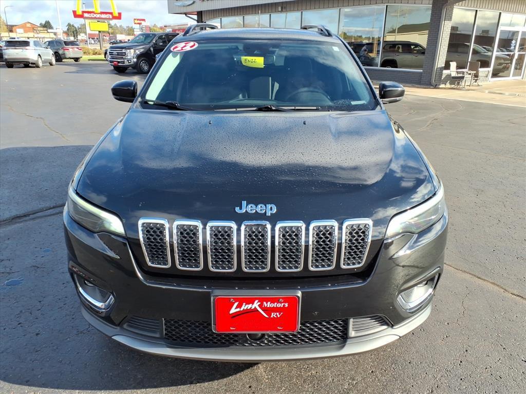 used 2022 Jeep Cherokee car, priced at $25,500
