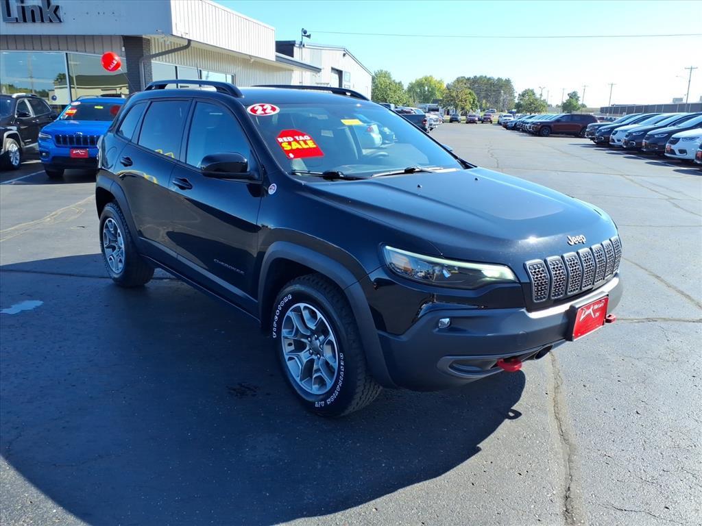 used 2022 Jeep Cherokee car, priced at $28,674