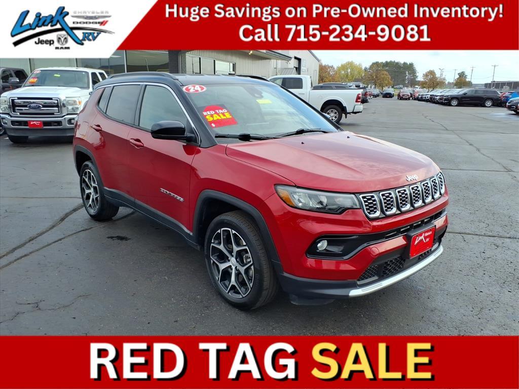 used 2024 Jeep Compass car, priced at $27,890