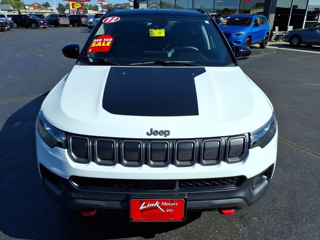 used 2022 Jeep Compass car, priced at $23,900