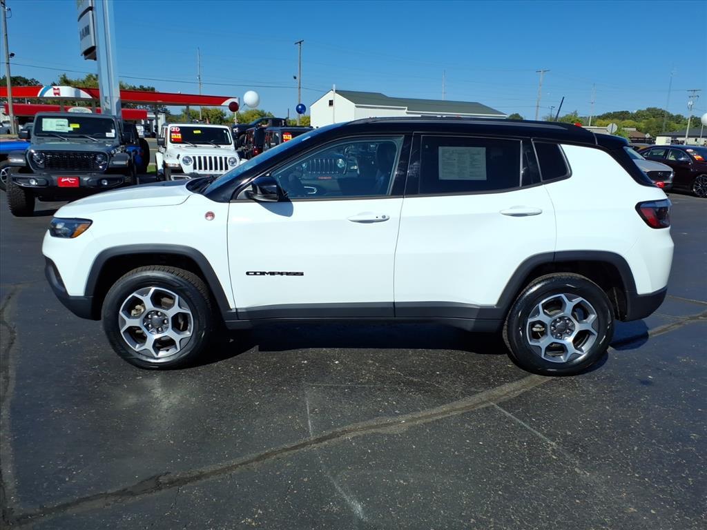 used 2022 Jeep Compass car, priced at $23,900