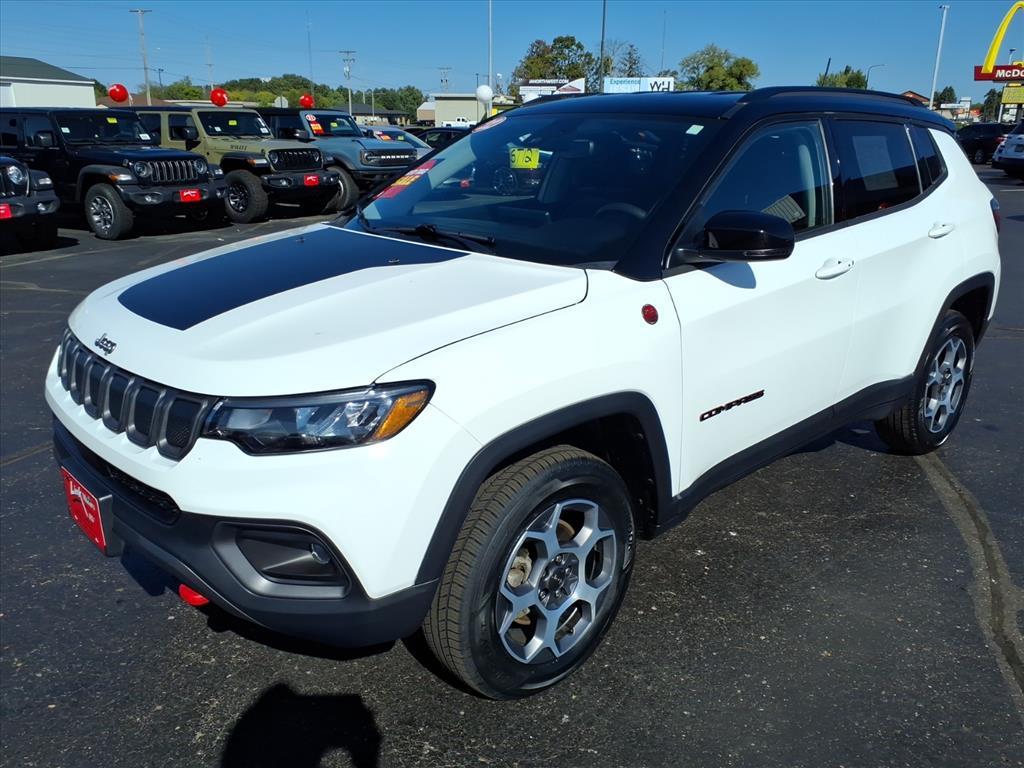 used 2022 Jeep Compass car, priced at $23,900