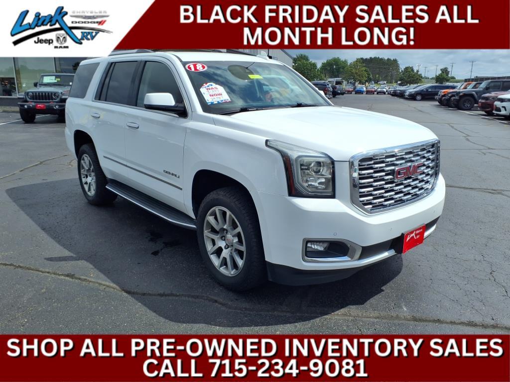 used 2018 GMC Yukon car, priced at $25,900