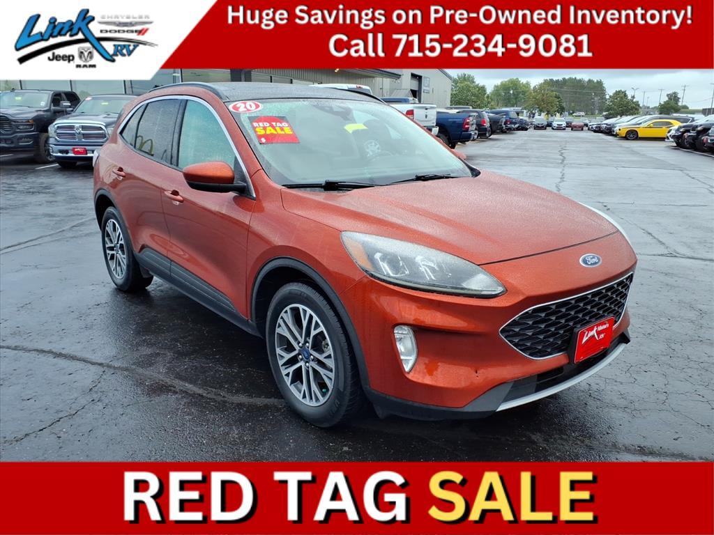 used 2020 Ford Escape car, priced at $18,990