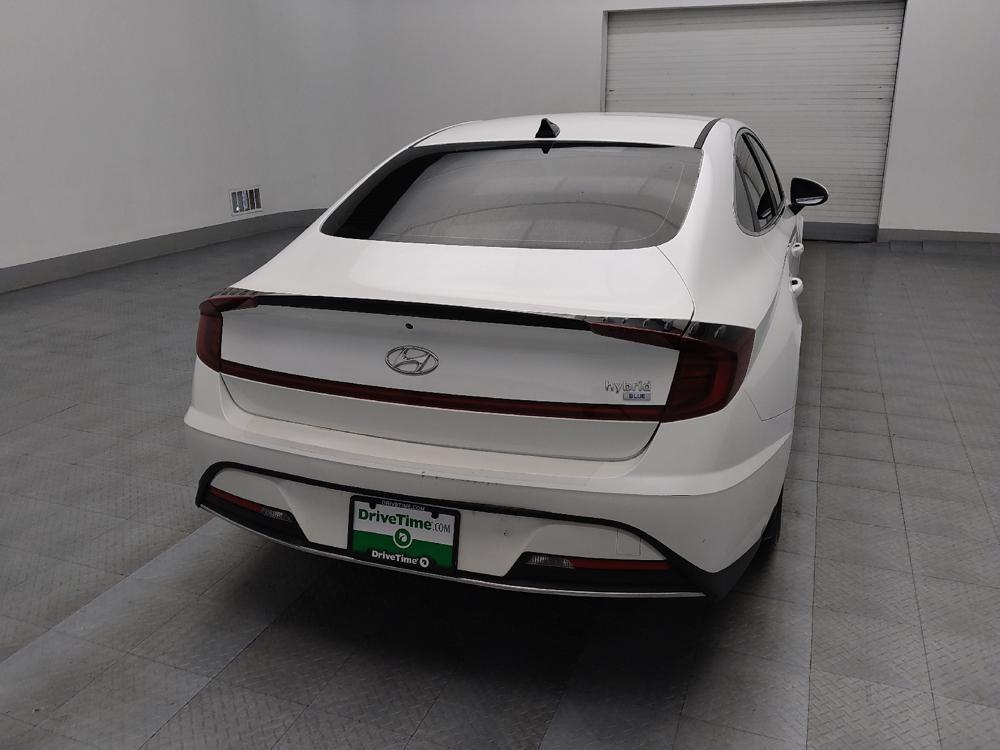 used 2021 Hyundai Sonata Hybrid car, priced at $20,595