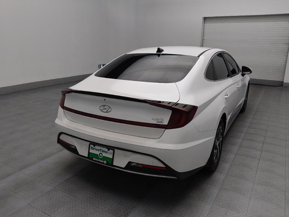 used 2021 Hyundai Sonata Hybrid car, priced at $20,595