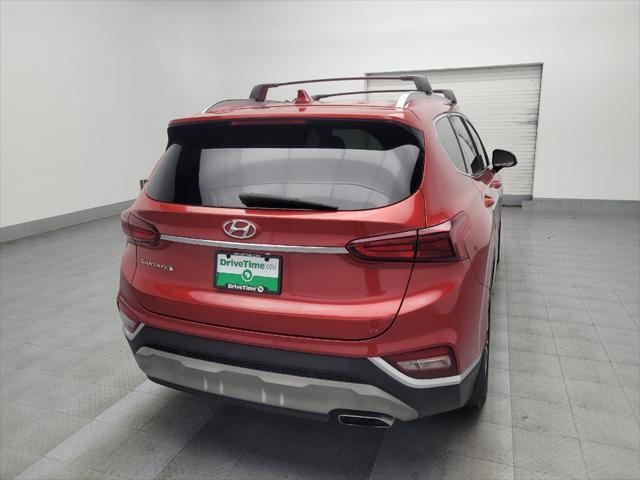 used 2019 Hyundai Santa Fe car, priced at $20,595