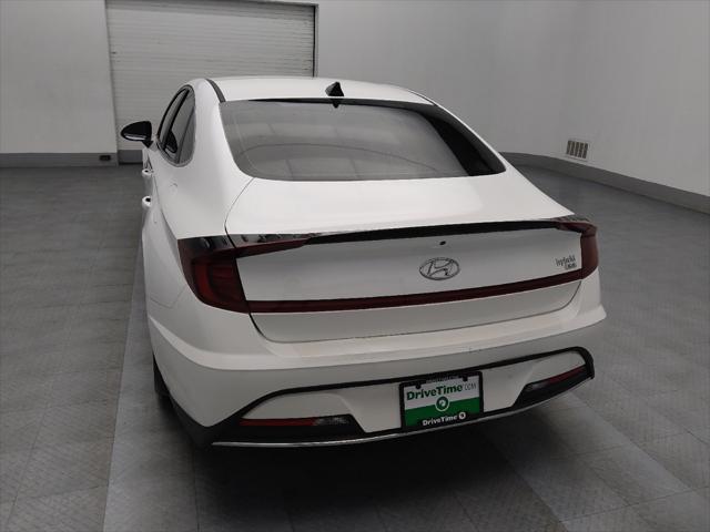 used 2021 Hyundai Sonata Hybrid car, priced at $21,695