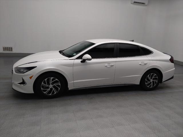 used 2021 Hyundai Sonata Hybrid car, priced at $21,695