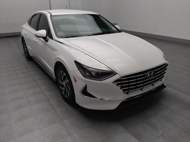 used 2021 Hyundai Sonata Hybrid car, priced at $21,695