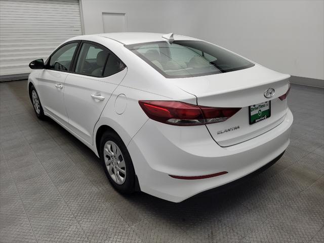 used 2018 Hyundai Elantra car, priced at $14,995