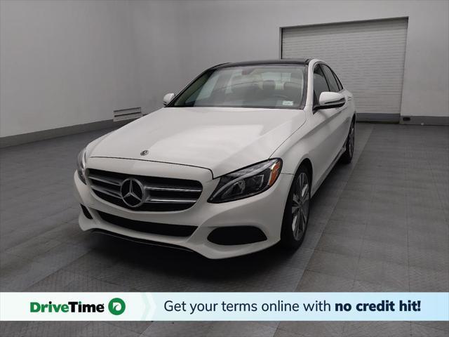 used 2018 Mercedes-Benz C-Class car, priced at $21,995