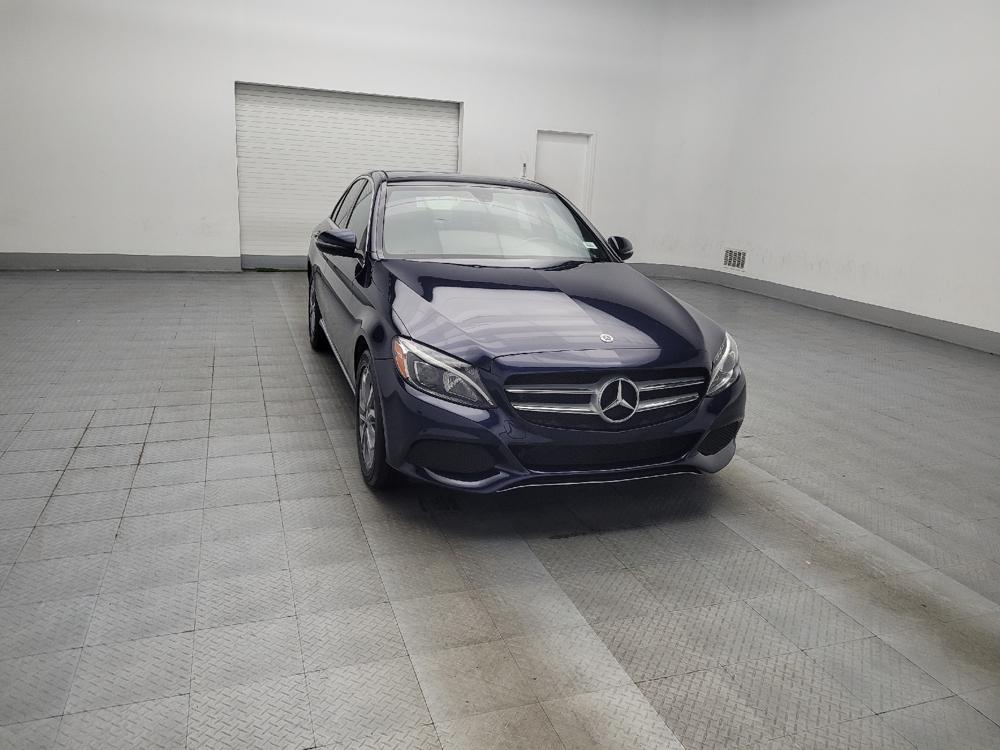used 2018 Mercedes-Benz C-Class car, priced at $21,995
