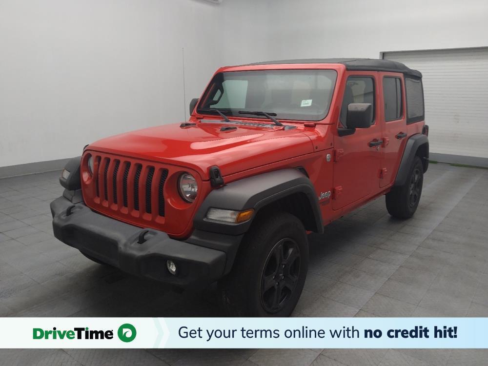 used 2021 Jeep Wrangler Unlimited car, priced at $24,595