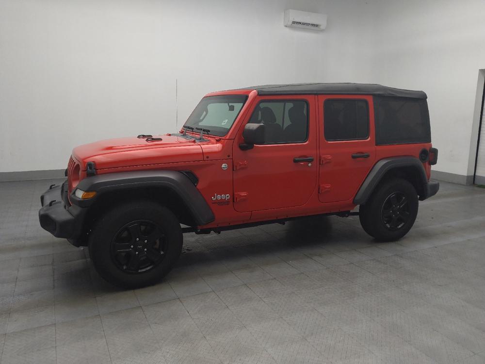 used 2021 Jeep Wrangler Unlimited car, priced at $24,595