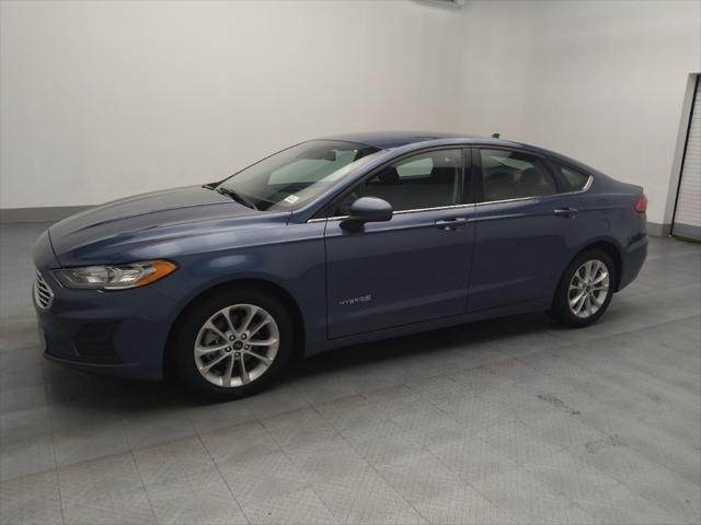 used 2019 Ford Fusion Hybrid car, priced at $19,695