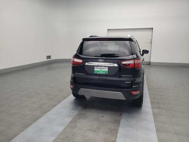 used 2020 Ford EcoSport car, priced at $18,595