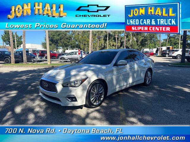 used 2021 INFINITI Q50 car, priced at $22,978